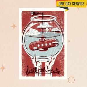 Death Cab For Cuite August 9 25 Metlife Stadium East Rutherford Nj Poster